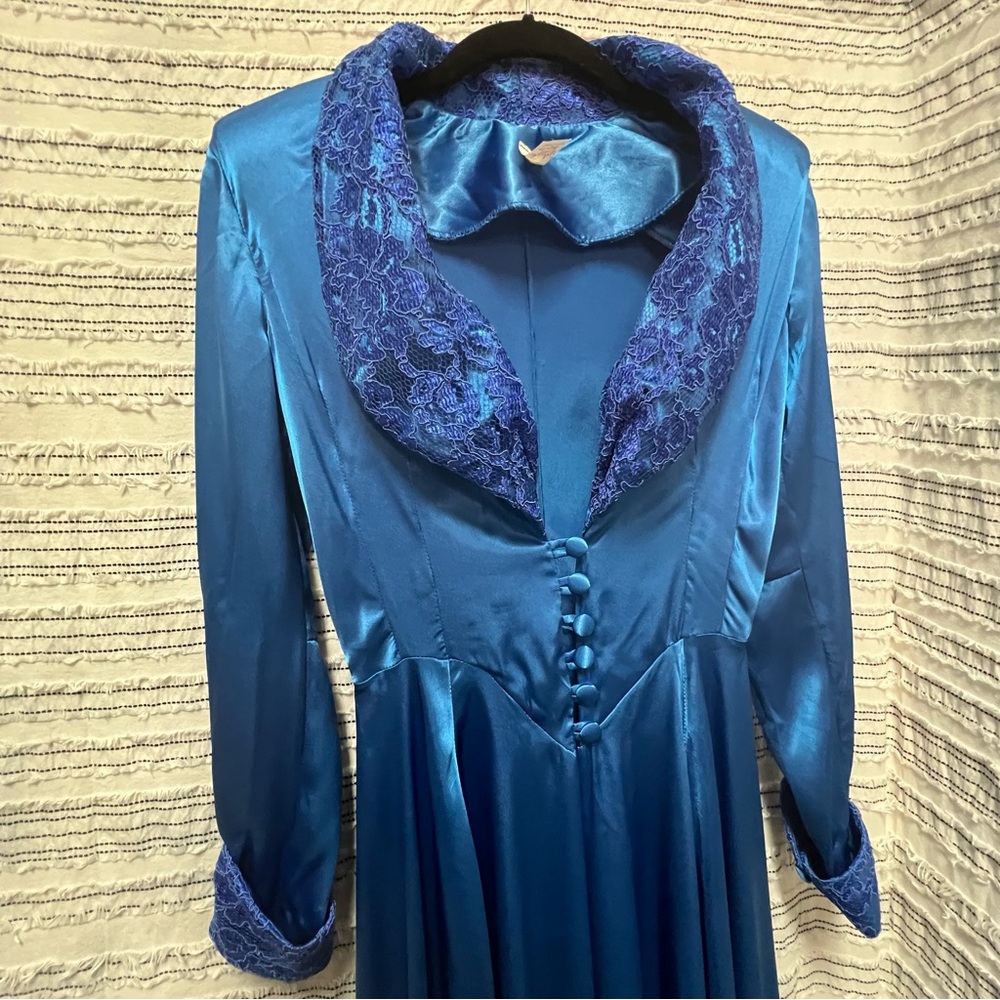 RARE 90’s vintage TRASHY LINGERIE satin robe size small